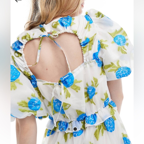 Sister Jane puff sleeve midi dress - Picture 2 of 4